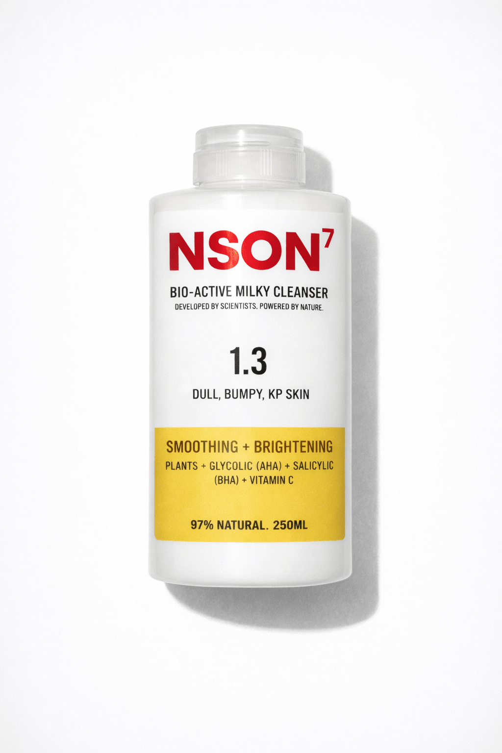 1.3 Bio - Active Smoothing + Brightening • Milky Body Cleanser - NSON7